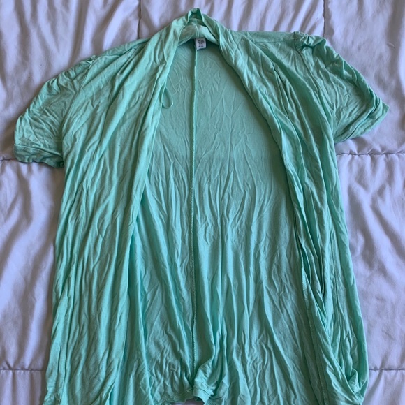 Mint cardigan